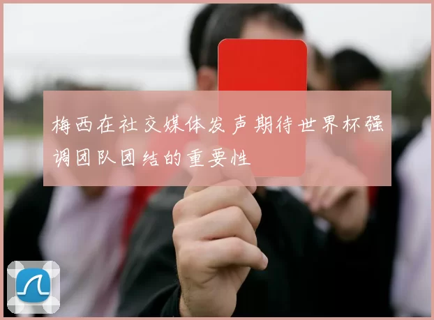 梅西在社交媒体发声期待世界杯强调团队团结的重要性